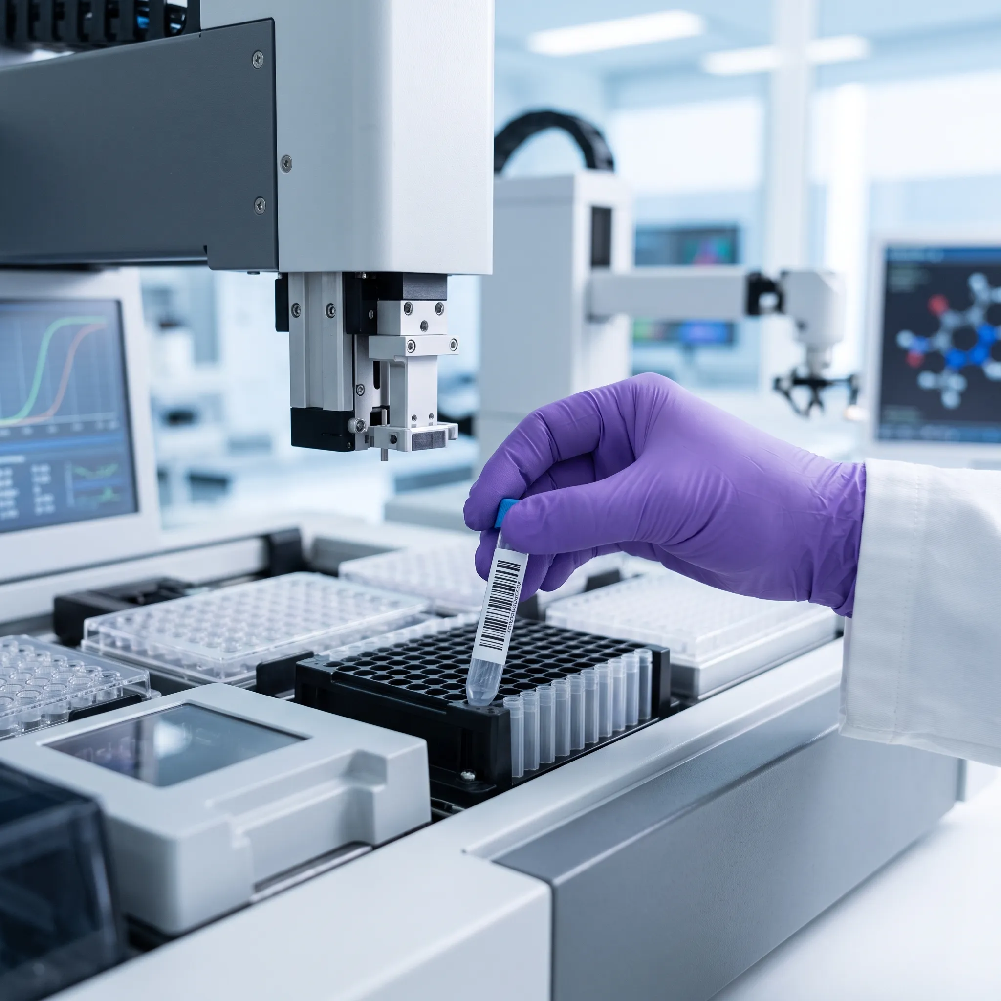 Trimiterea probei și analiza de laborator