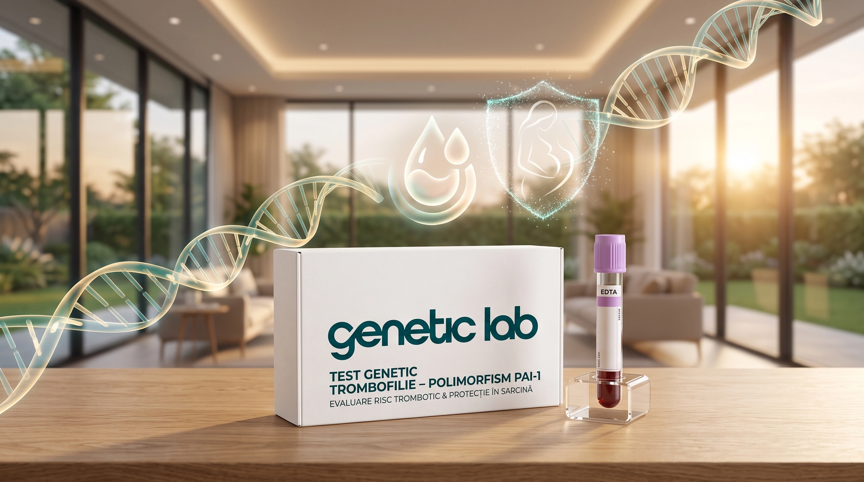 Test Genetic Trombofilie – Polimorfism PAI-1