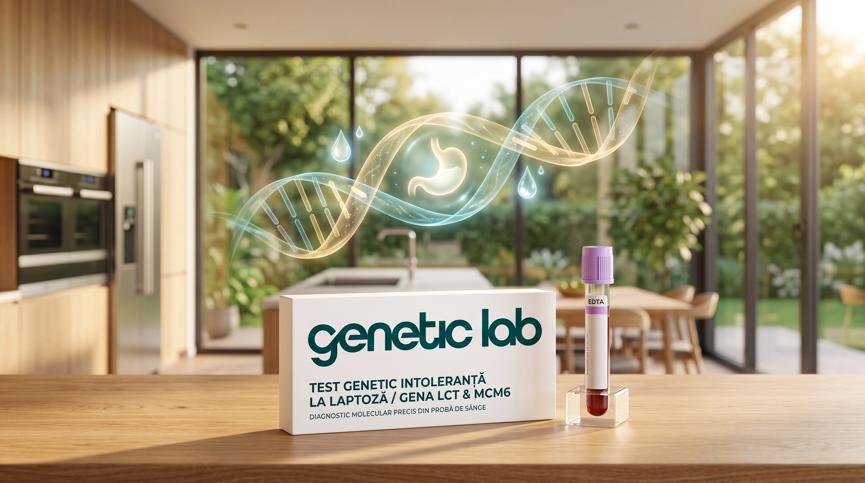 Test Genetic Intoleranță la Lactoză (Gena LCT / MCM6)