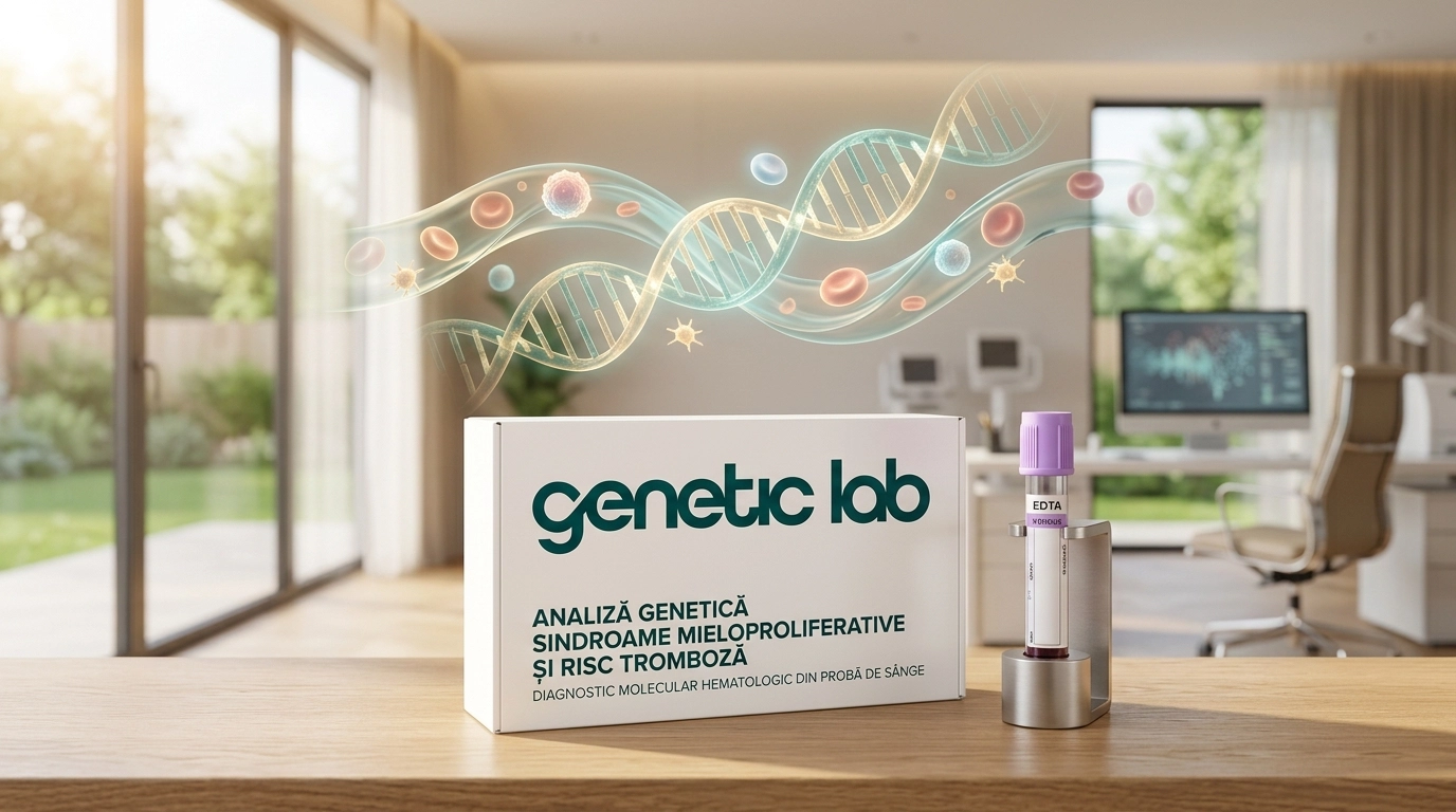 Analiză Genetică Sindroame Mieloproliferative și Risc Tromboză