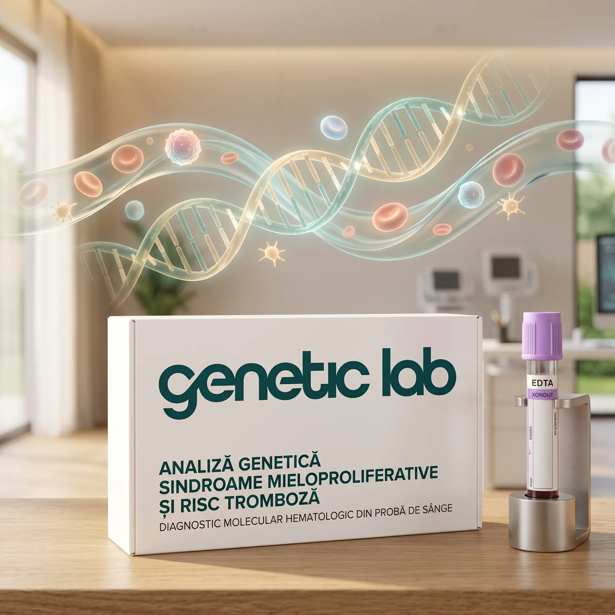 Analiză Genetică Sindroame Mieloproliferative și Risc Tromboză