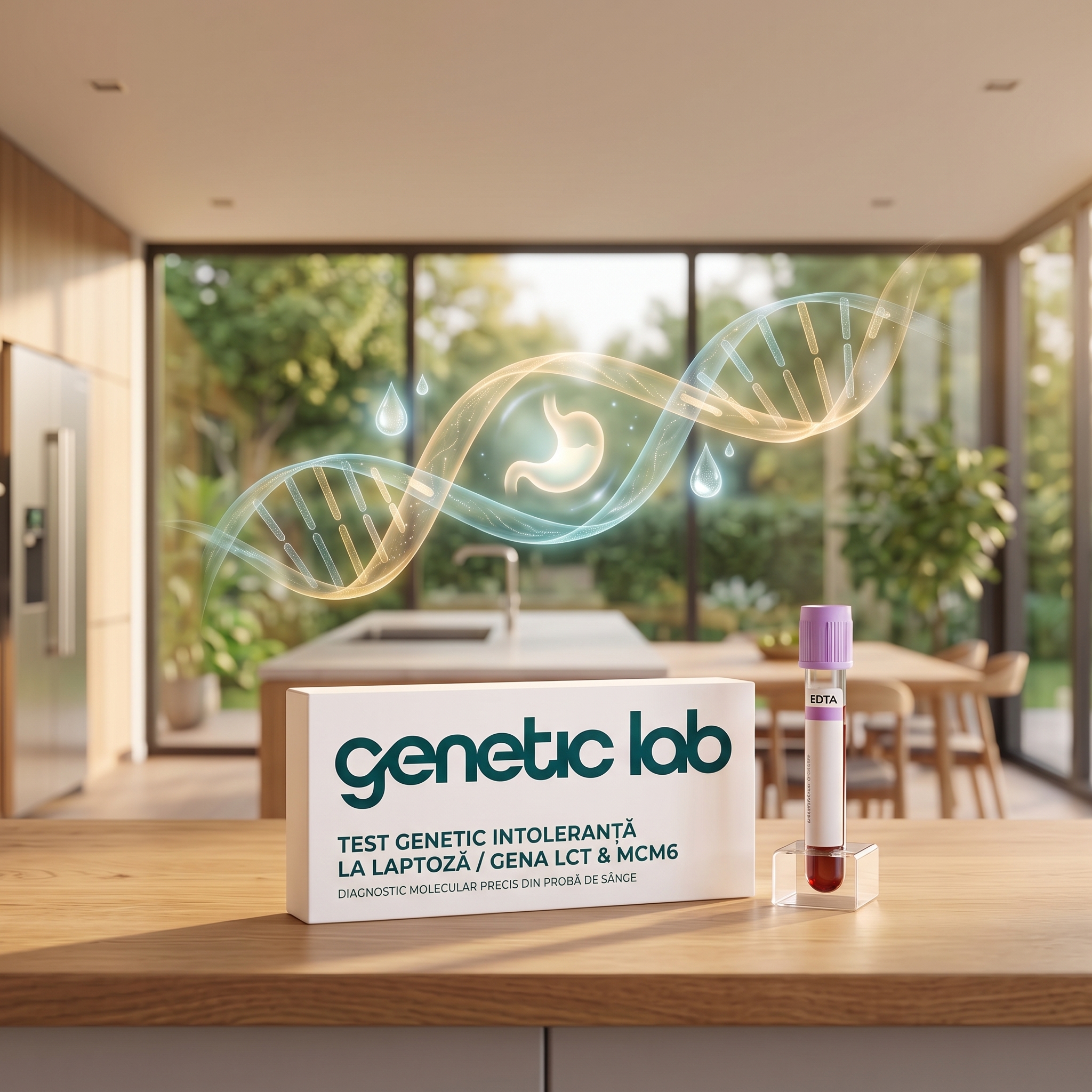 Test Genetic Intoleranță la Lactoză (Gena LCT / MCM6)